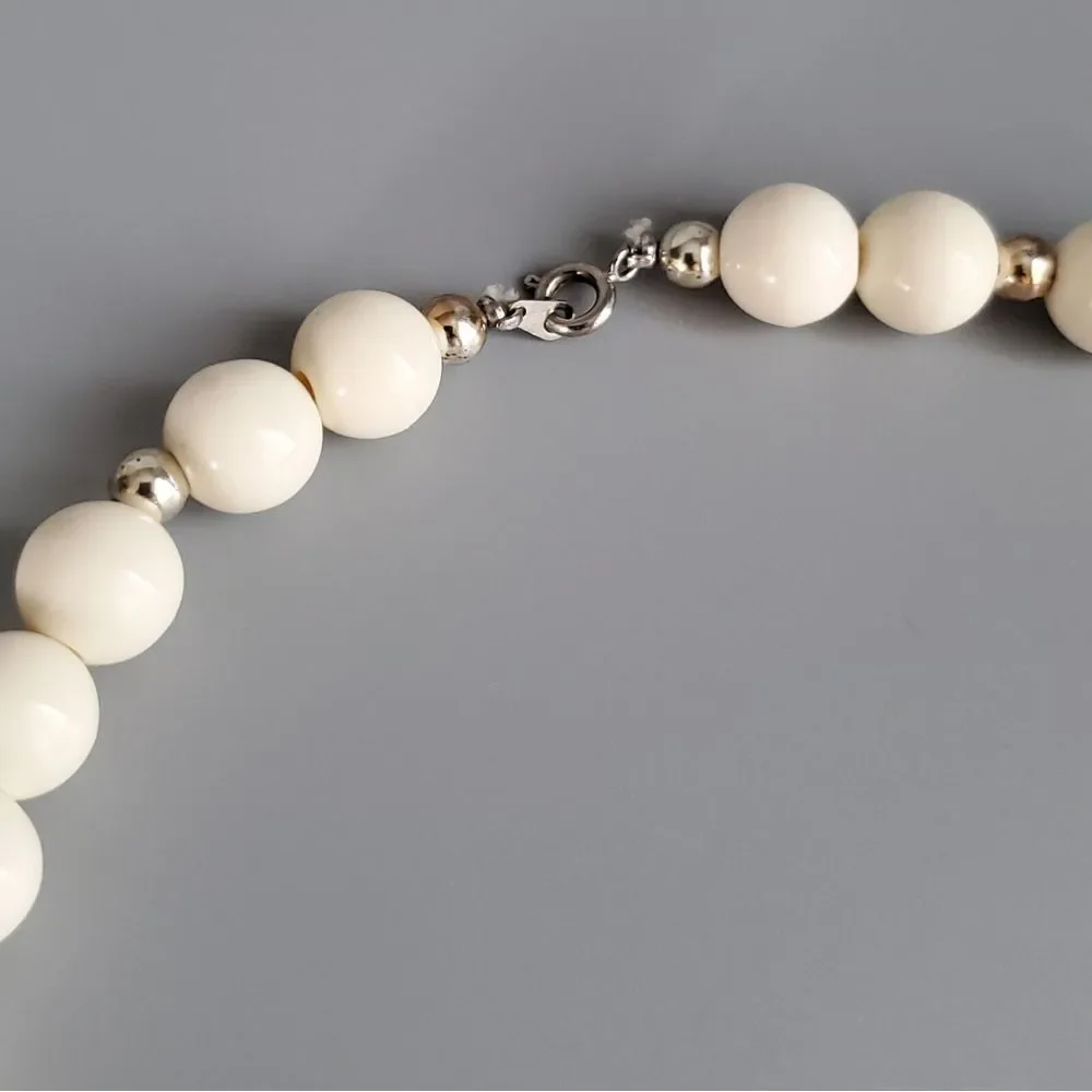 Vintage Rootbeer Lucite‎ Beads Long Necklace 30